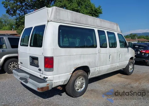 2002 Ford Econoline Commercial z USA, uszkodzony, nr VIN 1FTNE242X2HA90857